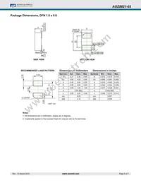 AOZ8821DT-03 Datasheet Page 5