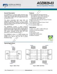 AOZ8829DI-03 Datasheet Cover