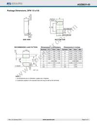 AOZ8831DT-03 Datasheet Page 5