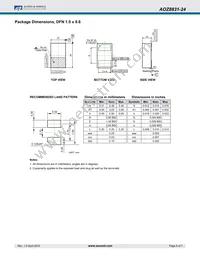 AOZ8831DT-24 Datasheet Page 5