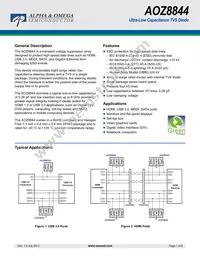 AOZ8844DT Datasheet Cover