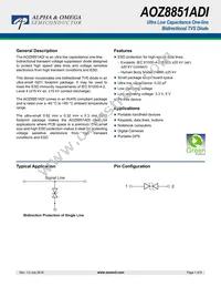 AOZ8851ADI-05 Datasheet Cover