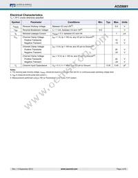 AOZ8881DI-05 Datasheet Page 3