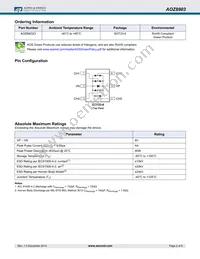 AOZ8903CI Datasheet Page 2