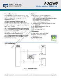 AOZ8906CI Datasheet Cover