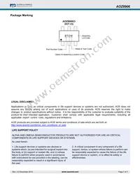 AOZ8906CI Datasheet Page 7