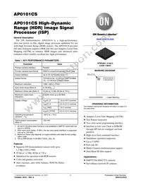AP0101CS2L00SPGA0-DR1 Datasheet Cover