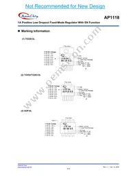 AP1118S90L-13 Datasheet Page 6