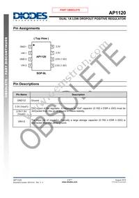 AP1120SL-13 Datasheet Page 2