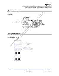 AP1121ASG-13 Datasheet Page 6