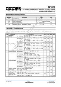 AP1186K5-50G-13 Datasheet Page 3