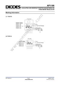 AP1186K5-50G-13 Datasheet Page 7
