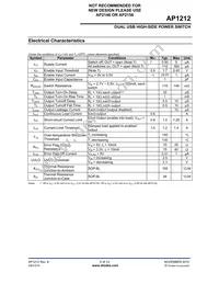 AP1212HSG-13 Datasheet Page 5