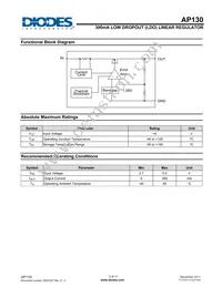 AP130-33RL-7 Datasheet Page 3