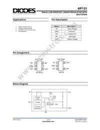 AP131-35YL-13 Datasheet Page 2