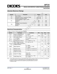 AP131-35YL-13 Datasheet Page 3