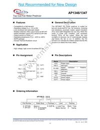 AP1347SL-13 Datasheet Cover