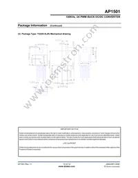 AP1501-K5L-13 Datasheet Page 12