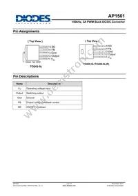 AP1501-T5RG-U Datasheet Page 2