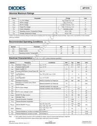 AP1510SL-U Datasheet Page 3