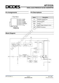 AP1512-K5G-13 Datasheet Page 2