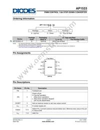 AP1533SG-13 Datasheet Page 2