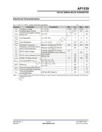 AP1539SDPG-13 Datasheet Page 5