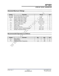 AP1601M8G-13 Datasheet Page 4