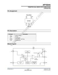 AP1604AWL-7 Datasheet Page 2