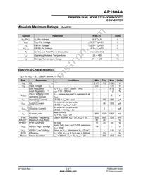AP1604AWL-7 Datasheet Page 3