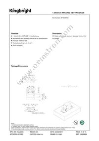 AP1608SF4C Datasheet Cover