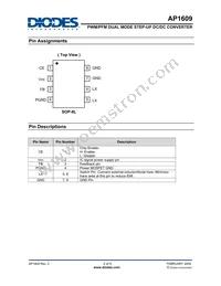 AP1609SL-13 Datasheet Page 2