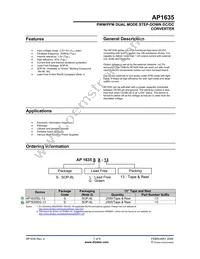 AP1635SL-13 Datasheet Cover