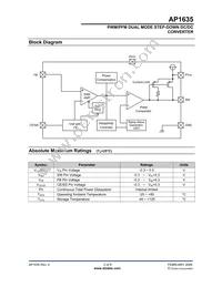 AP1635SL-13 Datasheet Page 3