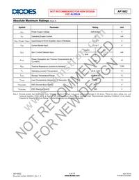 AP1662M-G1 Datasheet Page 4