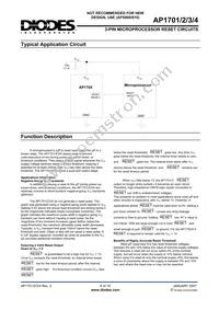 AP1703EWL-7 Datasheet Page 4
