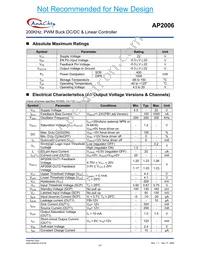 AP2006SL-13 Datasheet Page 3