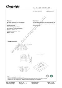 AP2012EC Datasheet Cover