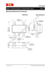 AP2111MP-3.3TRG1 Datasheet Page 23