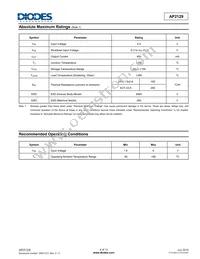 AP2129K-ADJTRG1 Datasheet Page 4