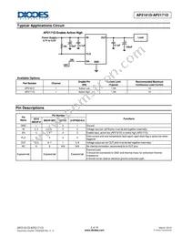 AP2161DMPG-13 Datasheet Page 2