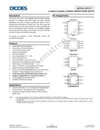 AP2161SG-13 Datasheet Cover