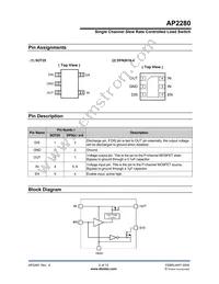 AP2280-1FMG-7 Datasheet Page 2