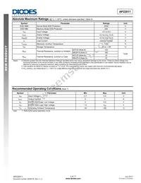 AP22811BM8-13 Datasheet Page 3