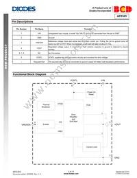 AP2303MPTR-G1 Datasheet Page 2