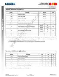 AP2303MPTR-G1 Datasheet Page 3