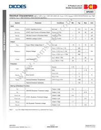 AP2303MPTR-G1 Datasheet Page 4