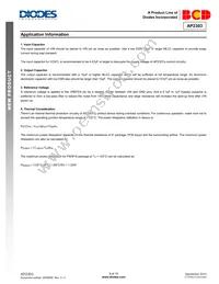 AP2303MPTR-G1 Datasheet Page 9