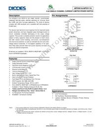 AP2311AM8-13 Datasheet Cover