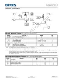 AP2311M8G-13 Datasheet Page 3